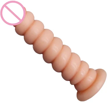 Spirala Anal Plug Penis Artificial Jucarii Sexuale Pentru Femei Barbati Gay Anus Dilatator Masturbator Adult Erotic G Spot Stimulator Big Butt Plug