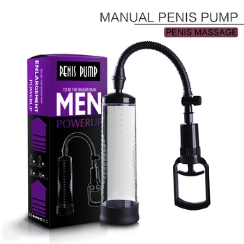 Manual de Vid Pompa de Penis Extender Penis Extindere Jucarii Sexuale pentru Bărbați Masturbator Întârziere de Durată Antrenor Adult ToySex Produs