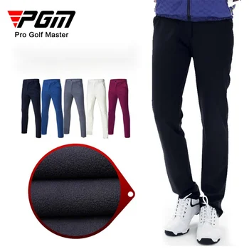 PGM golf pantaloni barbati plus catifea toamna și iarna golf pantaloni bărbați impermeabil ploaie și zăpadă cald pantaloni de trening