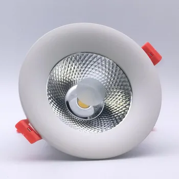 Fre de Transport Estompat 10W 15W LED COB Tavan în Jos Lumina Dowlight alb Cald/alb Natural/ alb Rece Încastrat Lampa AC85-265V 0