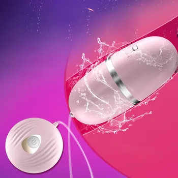 Mini vibrator ou cu frecvență variabilă vibratoare ou vibrator de control de la distanță de sex feminin jucărie Kegel vagin mingea cuplu de jucării sexuale