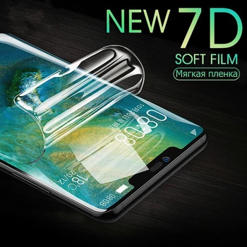 7D Deplină Acoperire Moale Hidrogel Film Pentru Huawei Mate 10 20 Lite Ecran Protector Pentru Onoare 8A 20i 8C 20 8X 9 V20 10 Lite Film