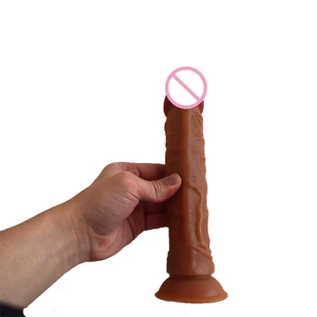 NNSX Piele emulational vibrator Mini penis Portabil anal plug pentru exterior stimularea 18+Cu ventuza Cupluri Jucarii Sexuale