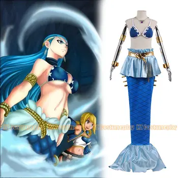 Anime FAIRY TAIL Varsator Sirena de Cosplay, Costume Pentru Femei Fete