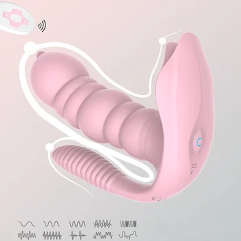 Purta Vibrator Fluture Vibratoare Jucarii Sexuale pentru Femei Limbă fără Fir Control de la Distanță Jucării Erotice de sex Feminin Masturbator Sex Instrumente