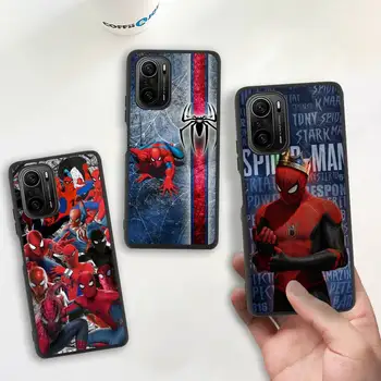 Marvel Spiderman erou Caz Telefon din Silicon moale pentru Redmi 9A 8A Nota 11 10 9 8 8T Redmi 9 K20 K30 K40 Pro Max