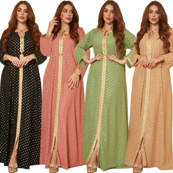 Islamic Halat femei de Moda Rochie de Înaltă calitate, Asia de Sud-est Vânzare Fierbinte Orientul Mijlociu Bronzare Rochie pentru Femei Musulmani