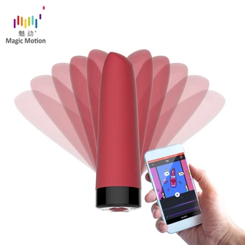 Magic Motion jucarii sexuale masturbari Vibratoare APP Ruj fără Fir Control de la Distanță inteligent Vagin Stimulator Masaj Vibratoare Flamingo