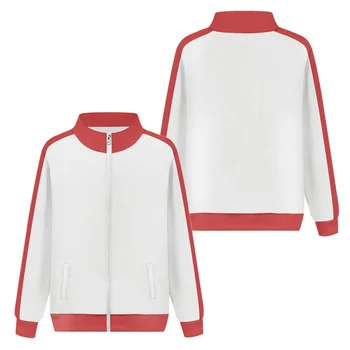 Anime Komi nu Poate Comunica - Shouko Komi Cosplay Zip Up Hoodie Jacheta Haina Tricou Uniformă Școlară Sportwear