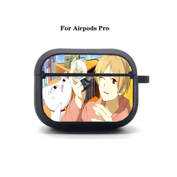 AirPods Pro Cască punga Anime Natsume yuujinchou AirPods Pro caz Acoperire Apple Silicon Moale Bluetooth Cască de Protecție Caz