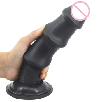 NNSX Simulat bambus penis Vaginal, clitoridian masturbator Cu ventuza Cupluri Jucarii Sexuale Extinderea anus dispozitiv consumabile pentru Adulți