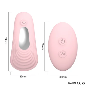  9 Viteza de Vibrare Chilotei Invizibil de la Distanță fără Fir de Control de Dragoste Ou Portabil Clitoris Gspot vibrator pentru femeie Adult Sex toy