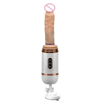Sexul feminin Mașină Inteligentă de Încălzire Vibratoare de Control de la Distanță Automate Telescopice Penis artificial Vibratoare punctul G Jucarii Sexuale pentru Femei 1