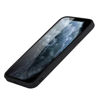 Piele naturala Telefon Caz Pentru iPhone 12 Pro Max Caz Moale rezistent la Socuri Acoperirea Completa Funda Pentru iPhone 11 13 Pro Max 12 13 Mini Caz 3