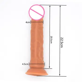 NNSX Piele emulational vibrator Mini penis Portabil anal plug pentru exterior stimularea 18+Cu ventuza Cupluri Jucarii Sexuale 4