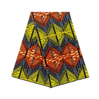 Cele Mai Noi Veritabil African Wax Real Tesatura 100% Bumbac Țesături Originale Ghana, Nigeria Stil Ankara Printuri Ceara Materiale Ambarcațiuni 5